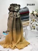 شال ابریشم طیفی ترک کد nil24180