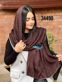 شال برشکا حاشیه لمه طهورا کد nil34490