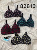 سوتین کتان زنانه گلدار کدnil82810