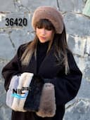 هدبند عروسکی خزدار کد nil36420