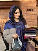 روسری پاییزه ژاکارد لمه نوان کد nil3380
