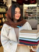 شال نخی حصیری اکلیلی دور ریش کد nil97920