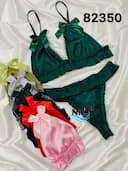 ست ساتن هارنس مرواریدی کد nil82350