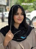 شال برشکا اکلیلی حاشیه نگین وارداتی کد nil050220