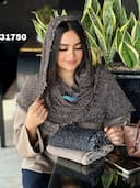 شال برفکی پاییزه ونوس کد nil31750