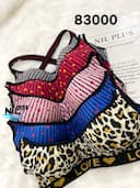 نیم تنه پشت ضربدری طرح دار کدnil83000