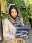 شال نخی پلیسه تیانا کد nil030840
