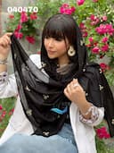 شال نخ دنیز لمه پاپیون کد nil040470