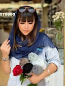 شال کنفی دور ریش دایان کد nil070690