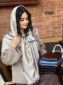 روسری پاییزه ژاکارد لمه کانجینا کد nil3390