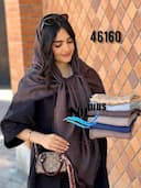 روسری ژاکارد دور ریش نارمیلا کد nil46160