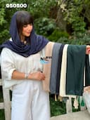 شال واکسی راه راه ماتیلدا کد nil050500