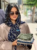 روسری نخ اسکالر دور دست دوز کد nil040250