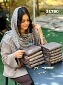 شال حصیری پاییزه ترنم کد nil31760