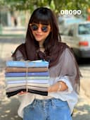 شال کنفی حصیری دور ریش کد nil08090