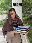 شال نخ لمه شاین مجلسی دور ریش کد nil58220