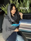 شال پاییزه کنفی حصیری دور ریش کد nil70430