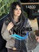 شال مخمل سبک پاییزه کدnil14800