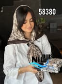روسری نخ لمه مهوا کد nil58380