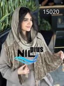 شال برشکا پاییزه وارداتی کدnil 15020