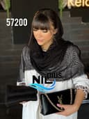 شال کنفی حصیری دور ریش ساریسا کد nil57200