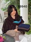 شال پاییزه کنفی حصیری لمه کد nil59940