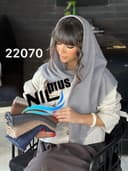 روسری موهر سنگشور دور ریش کد nil22070