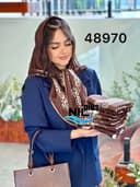 روسری نخ ژورژت درختی نینا کد nil48970