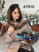 شال برشکا دور لمه پاپیون کد nil47910