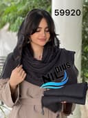 شال پاییزه کنفی حصیری دور ریش تی گل کد 59920