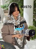 روسری پاییزه نخ لمه مایلا کد nil59970