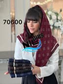 روسری نخ پنبه پاییزه کدnil70600