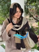شال پاییزه نخی پلیسه کدnil14090
