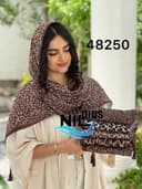 شال برشکا پلنگی کد nil48250