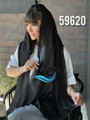 شال ویکتوریا ساتن ژورژت نگینی کد nil59620
