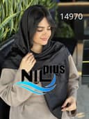 روسری نخ لمه ژاکارد کدnil14970