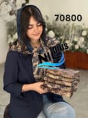 روسری ژورژت درختی طرحدار آسانا کد nil70800