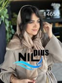 روسری مجلسی ابریشم ژان ژان شانیا کد nil14650
