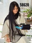 شال دانتل اکلیلی حاشیه گیپور کد nil58620