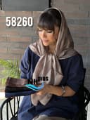 روسری ساتن ژورژت درختی کد nil58260