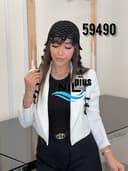کلاه قلاب بافی نگینی آویز گل کد nil59490