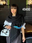 روسری نخ حاشیه لمه کارینا کد nil49490