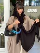 روسری ژورژت درختی ماهلین کد nil48650