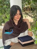 شال برشکا حاشیه لمه کد nil58880