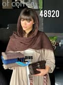 شال برشکا حاشیه دانتل رونیا کد nil48920
