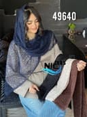 شال گیپور گل سانتان کد nil49640