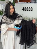 شال حریر مخمل برجسته وینسا کد nil48830