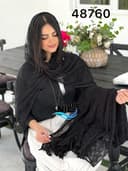 شال تور طرح دار هیوا کد nil48760