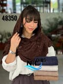 شال نخ لمه پلیسه دور ریش آمیتیس کد nil48350