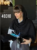 شال برشکا لمه طرحدار سورین کد nil49310